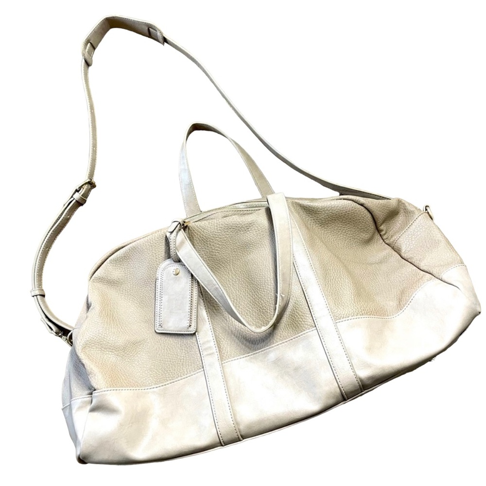 Sole Society weekender bag taupe women’s overnight travel bag